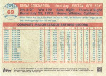 2015 Topps Archives #69 Nomar Garciaparra Back