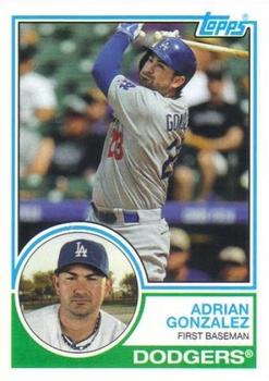 2015 Topps Archives #272 Adrian Gonzalez Front