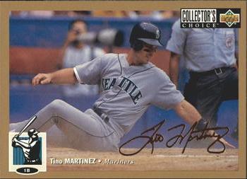 1994 Collector's Choice - Gold Signature #191 Tino Martinez Front