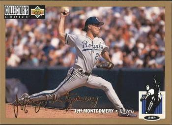 1994 Collector's Choice - Gold Signature #210 Jeff Montgomery Front