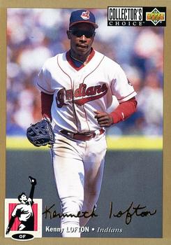 1994 Collector's Choice - Gold Signature #565 Kenny Lofton Front