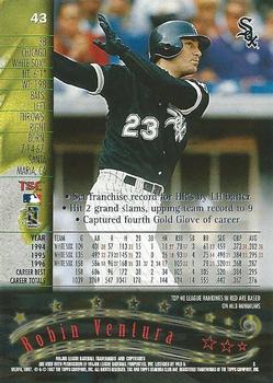 1997 Stadium Club #43 Robin Ventura Back