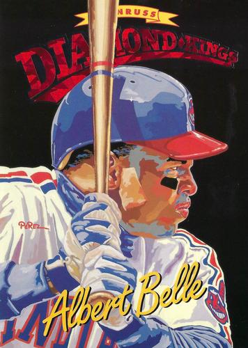 1994 Donruss - Diamond Kings Jumbo #DK-8 Albert Belle Front