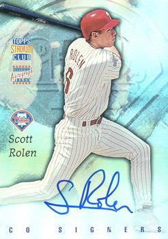 1997 Stadium Club - Co-Signers #CO4 Scott Rolen / Gregg Jefferies Front