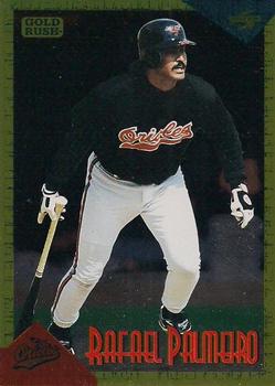 1994 Score Rookie & Traded - Gold Rush #RT8 Rafael Palmeiro Front