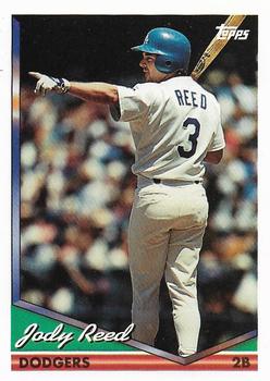 1994 Topps Bilingual #325 Jody Reed Front