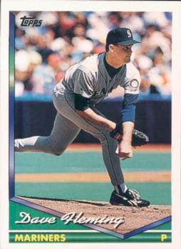 1994 Topps Bilingual #415 Dave Fleming Front