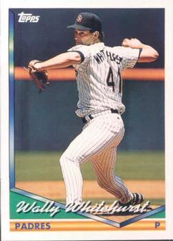 1994 Topps Bilingual #486 Wally Whitehurst Front