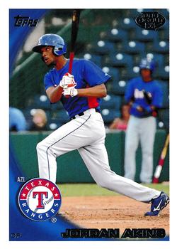 2010 Topps Pro Debut #284 Jordan Akins Front