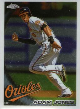 2010 Topps Chrome #10 Adam Jones Front