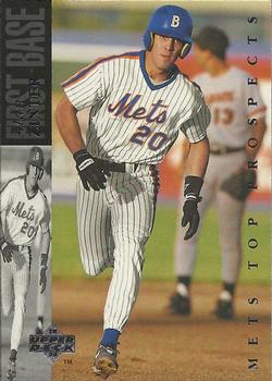 1994 Upper Deck Minor League #17 Alan Zinter Front