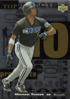 1994 Upper Deck Minor League - Top 10 Prospects #10 Michael Tucker Front