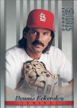 1997 Studio #74 Dennis Eckersley Front