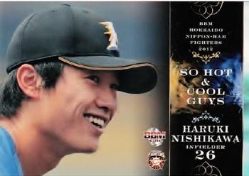 2012 BBM Hokkaido Nippon-Ham Fighters #F79 Haruki Nishikawa Front