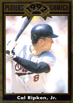 1992 Cartwrights Players Choice #20 Cal Ripken Jr. Front