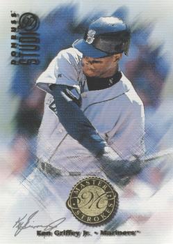 1997 Studio - Master Strokes #3 Ken Griffey Jr. Front