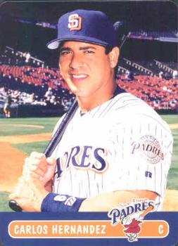 2000 Keebler San Diego Padres #25 Carlos Hernandez Front