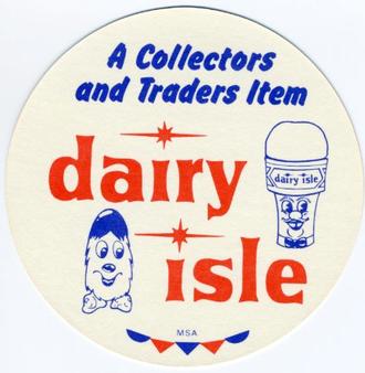 1977 Dairy Isle Discs #NNO Dennis Eckersley Back