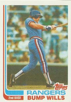1982 Topps - Blackless #272 Bump Wills Front