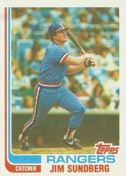 1982 Topps - Blackless #335 Jim Sundberg Front