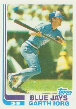 1982 Topps - Blackless #518 Garth Iorg Front