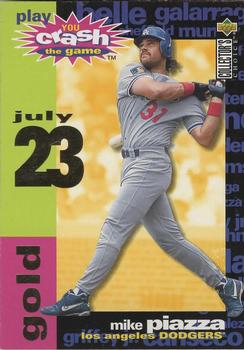 1995 Collector's Choice - You Crash the Game Gold #CG15 Mike Piazza Front