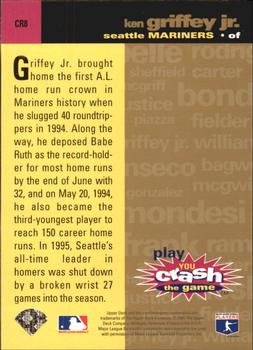 1995 Collector's Choice - You Crash the Game Gold Exchange #CR8 Ken Griffey Jr. Back