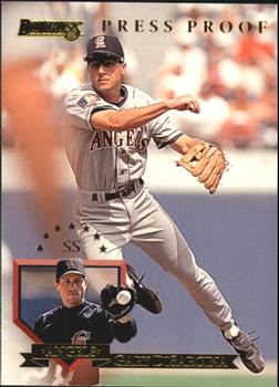1995 Donruss - Press Proofs #256 Gary DiSarcina Front