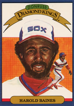 1986 Donruss #13 Harold Baines Front