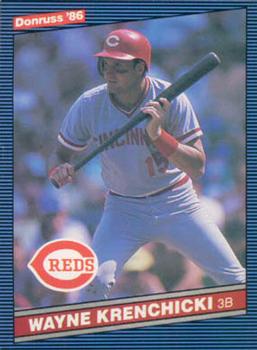 1986 Donruss #140 Wayne Krenchicki Front