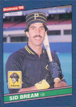 1986 Donruss #566 Sid Bream Front