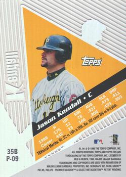 1999 Topps Tek - Pattern 09 #35B Jason Kendall Back