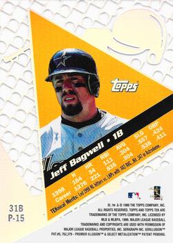 1999 Topps Tek - Pattern 15 #31B Jeff Bagwell Back