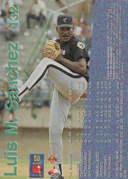 1995-96 Line Up Venezuelan Winter League #132 Luis M. Sanchez Back