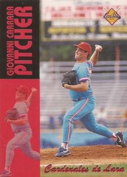 1996-97 Line Up Venezuelan Winter League #51 Giovanni Carrara Front