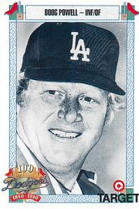 1990 Target Dodgers #633 Boog Powell Front