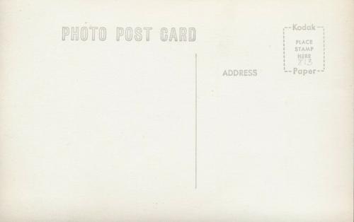 1966 James T. Elder Postcards #NNO Angel Scull Back