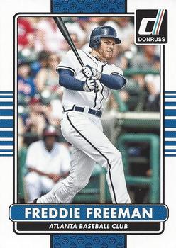 2015 Donruss #50 Freddie Freeman Front