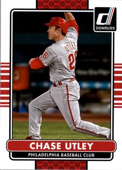 2015 Donruss #137 Chase Utley Front