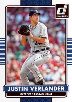 2015 Donruss #86 Justin Verlander Front