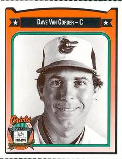 1991 Crown/Coca-Cola Baltimore Orioles #467 Dave Van Gorder Front