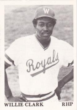 1975 TCMA Waterloo Royals #NNO Willie Clark Front