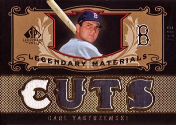 2007 SP Legendary Cuts - Legendary Materials #LM-CY2 Carl Yastrzemski Front