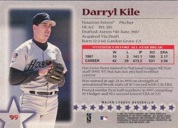 1997 Topps Stars #99 Darryl Kile Back