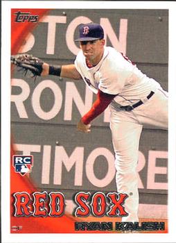 2010 Topps Update #US-323 Ryan Kalish Front