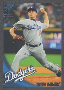 2010 Topps Update - Black #US-222 Ted Lilly Front