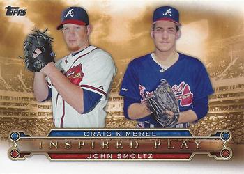 2015 Topps - Inspired Play #I-13 Craig Kimbrel / John Smoltz Front