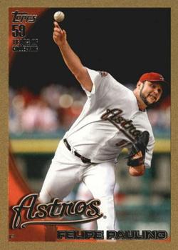 2010 Topps Update - Gold #US-16 Felipe Paulino Front