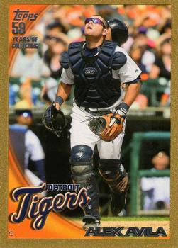 2010 Topps Update - Gold #US-37 Alex Avila Front