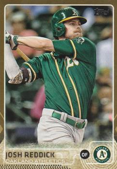 2015 Topps - Gold #153 Josh Reddick Front